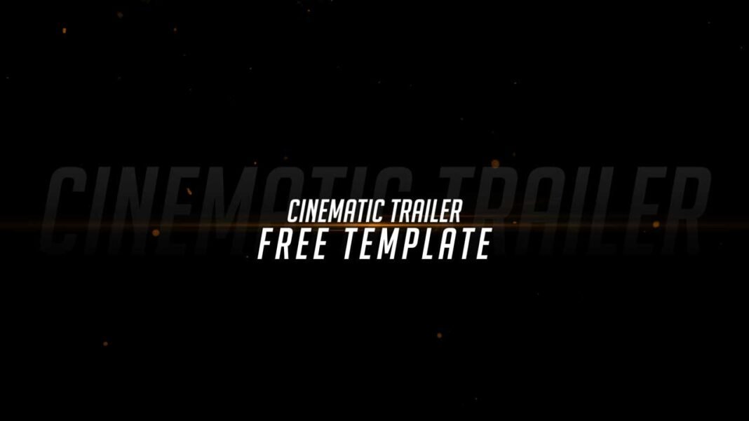 Cinematic Title Animation Free Adobe Premiere Pro Template. Cinematic-Title-Animation