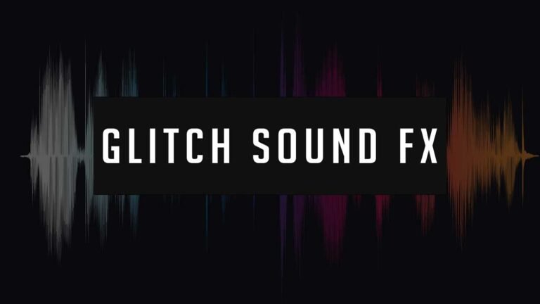 15 Free Glitch Sound effects for Video projects.