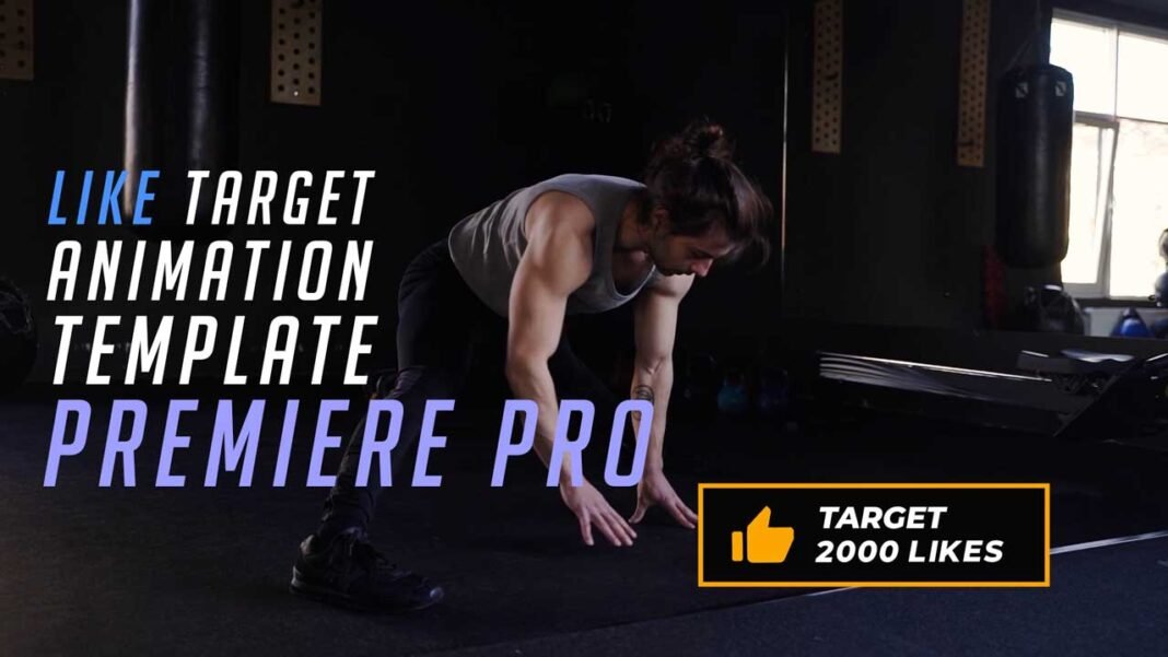 Free Like Target Animation Adobe Premiere Pro Template. Like-target-Animation-template