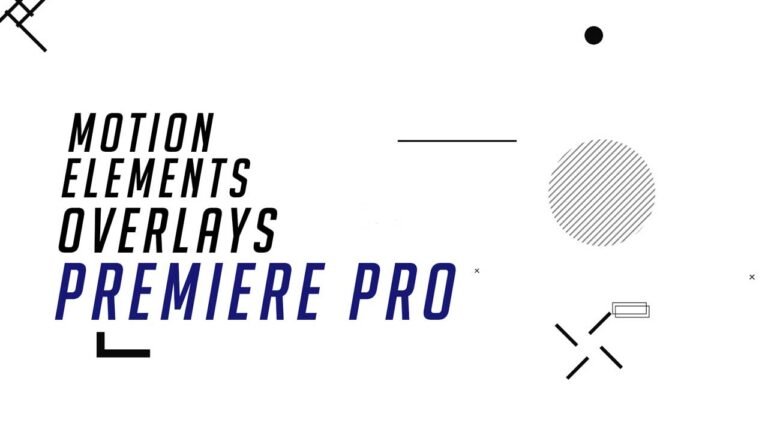 10 Free Motion Elements overlays for Adobe Premiere Pro.
