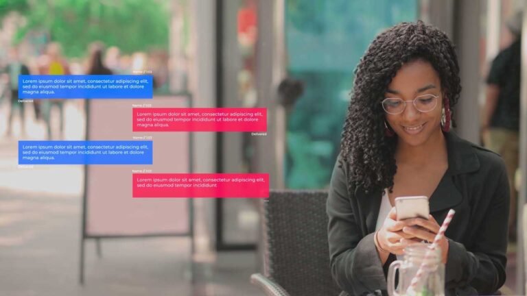 Free Text Message Premiere Pro Template.