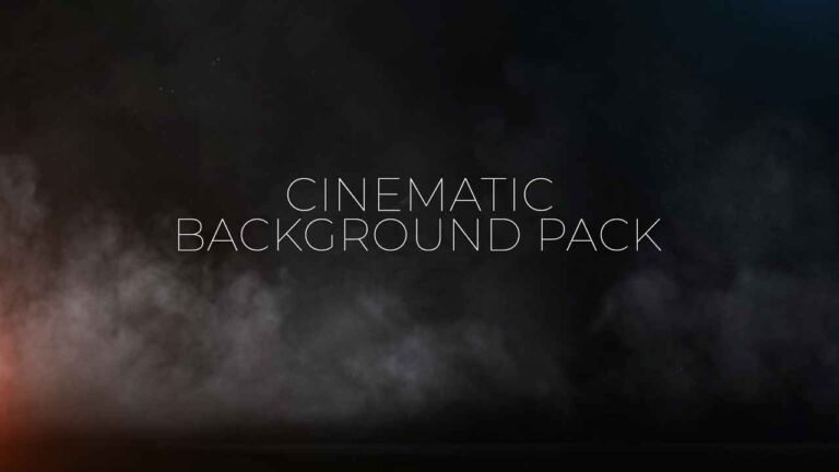 Free Animated Cinematic background pack.