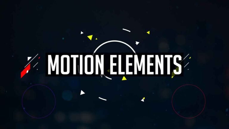 30 Free Motion Graphics Elements for Adobe Premiere Pro.