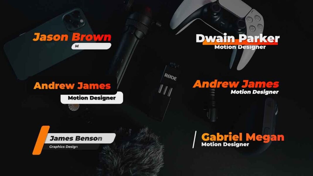 Free Lower Thirds Adobe Premiere Pro Motion Graphics Templates. Free-Lower-thirds-premiere-pro-templates